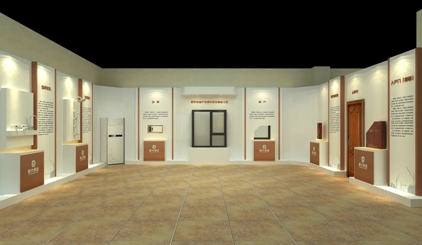 展廳設(shè)計(jì) ，展廳 ，鑫時(shí)空
